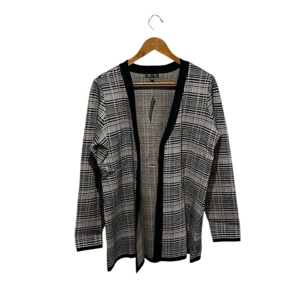 NWT Lety & Me Knit Open Front Cardigan Size L‎ Stitch Fix Professional, Office